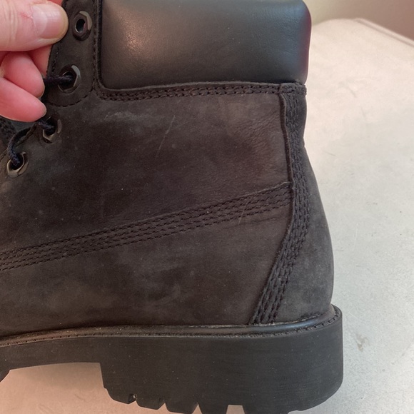 Timberland black suede boys boots - Picture 9 of 16